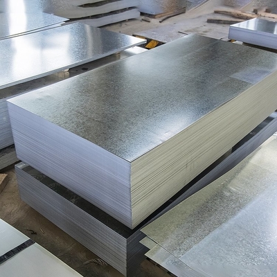 High Strength 10 Gauge 0.8 Thickness DX51 DX52 DX53 4x8 Hot Dip Galvanized Steel Plate Sheets